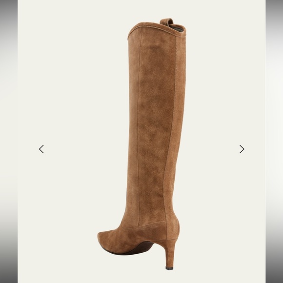 BRUNELLO CUCINELLI
Suede Monili Stiletto Riding Boots - Picture 2 of 10